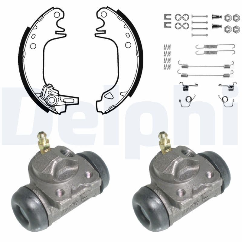 Brake shoe set