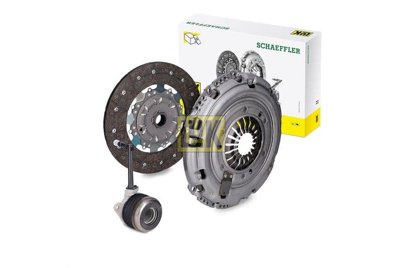 Zelfstellende koppelingskit (met centrale koppeling slave cilinder, 260mm) past: MAN TGE  VW CRAFTER 2.0D 09.16-