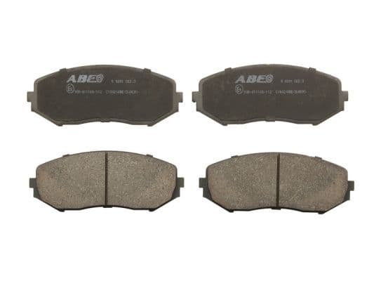 Remblokken set Voor , past: SUZUKI GRAND VITARA I, GRAND VITARA II, XL7 1.6-3.6 03.98- 1833 DOUBLE CAB