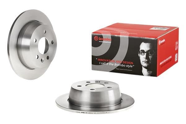Brake disc Achter Links/Rechts past: MERCEDES V (638/2), VITO (W638) 2.0-2.8 02.96-07.03