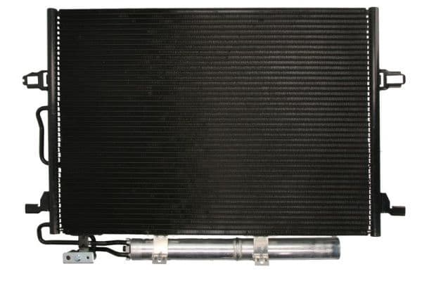 A/C condensator (met droger) past: MERCEDES CLS (C219), E T-MODEL (S211), E (VF211), E (W211) 1.8-6.3 03.02-12.10