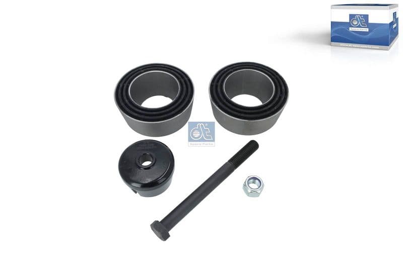 Reparatieset veerpinnen, bout  bussen  cap  noot past: RVI C, D, KERAX, PREMIUM  VOLVO FE, FH12, FH16, FH16 II, FL6, FM12, FM9, NH12, VM I, VM II, VM III 09.85-