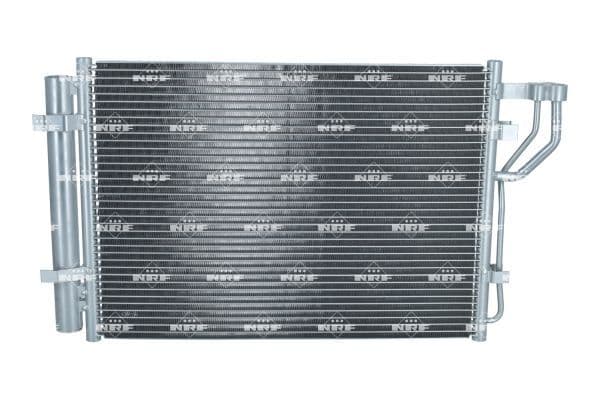 A/C condensator (met droger) past: HYUNDAI IX20  KIA VENGA 1.4-1.6LPG 02.10-07.19