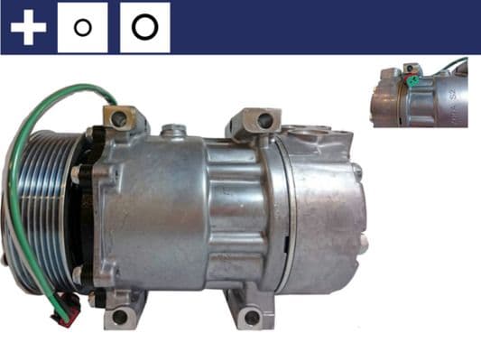 Airconditioning compressor past: SCANIA G I, P I, R I, T 03.04-05.19