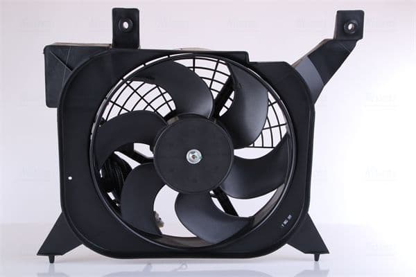 Radiatorventilator (met huisvesting) past: CITROEN SAXO  PEUGEOT 106 II 1.0/1.1/1.4 05.96-07.04