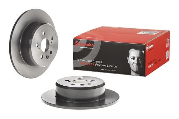 Brake disc Achter Links/Rechts past: TOYOTA AVENSIS 1.6-2.0D 09.97-02.03