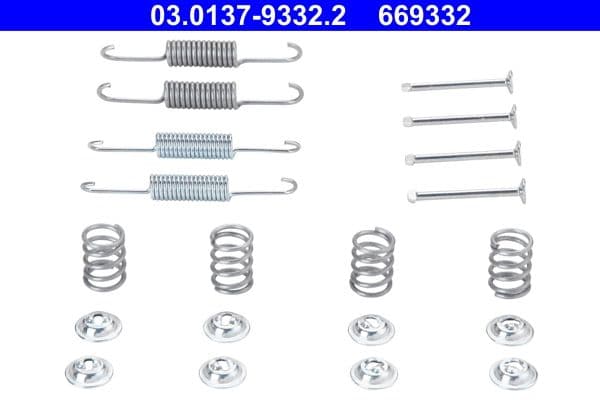 Accessory Kit, brake shoes