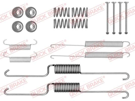 Accessory Kit, brake shoes