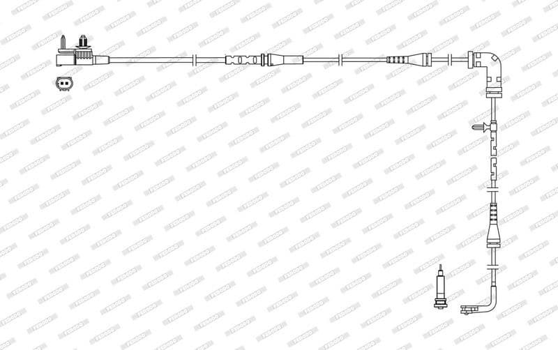 Warning Contact, brake pad wear