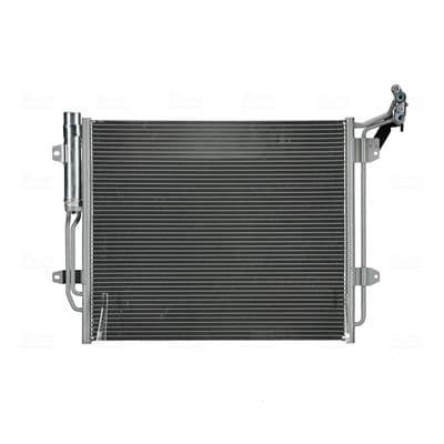 A/C condensator (met droger, (EN) additional fitting elements) past: SEAT ALHAMBRA  VW SHARAN 1.4/2.0/2.0D 05.10-12.22