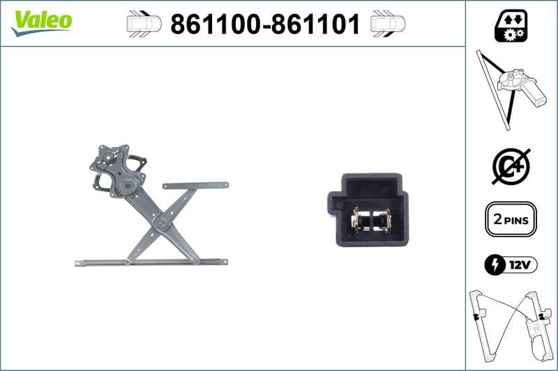 Start elektromagneet (24V) past: MERCEDES