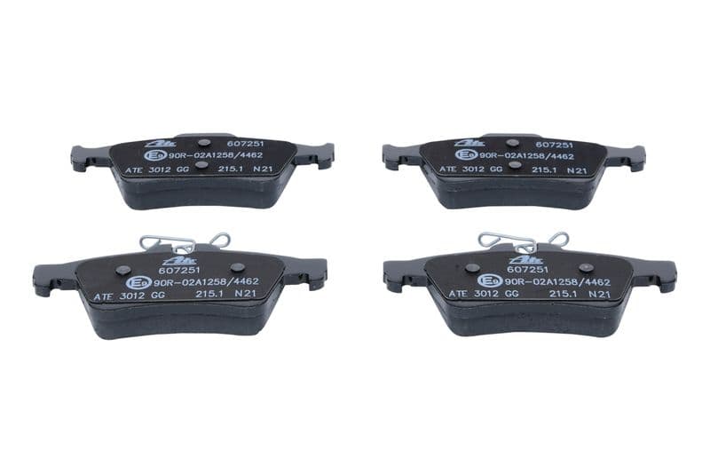 Remblokken set Achter , past: NISSAN PRIMERA  RENAULT LAGUNA, LAGUNA III 1.5D-3.5 12.01-