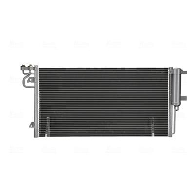 A/C condensator (met droger, (EN) additional fitting elements) past: FORD C-MAX II, FOCUS III, GRAND C-MAX, KUGA II, TOURNEO CONNECT V408 NADWOZIE WIELKO, TRANSIT CONNECT 1.5-2.3 09.14-