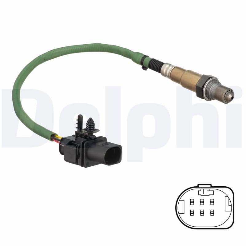 Lambda sonde (330mm) past: ALFA ROMEO GIULIETTA  FIAT 500X, DOBLO 1.9D/2.0D 10.01-