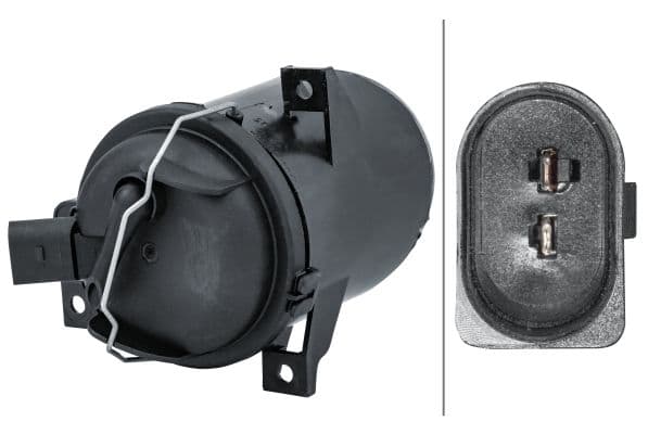 Mistlamp Voor Links (H3) past: SEAT ALTEA, ALTEA XL, IBIZA III 6L, LEON 1P, TOLEDO III 5P 02.02-05.09