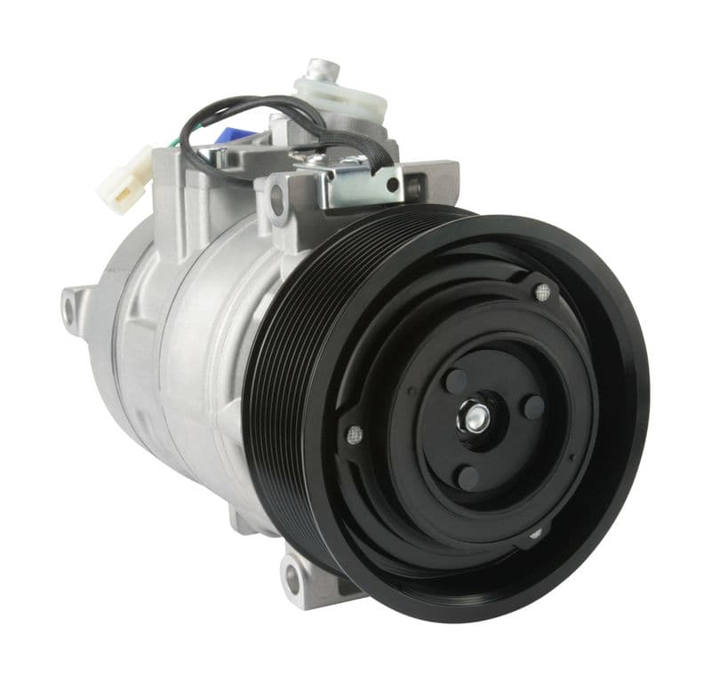 Airconditioning compressor past: MAN TGA, TGS I  MERCEDES ACTROS, ACTROS MP2 / MP3, TRAVEGO (O 580) 04.96-