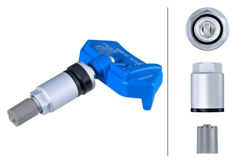 TPMS wiel luchtsensor HELLA, speciaal geprogrammeerd