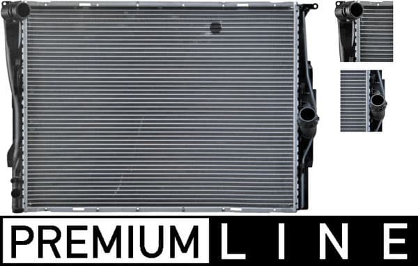 Motorradiator (handmatig) past: BMW 1 (E81), 1 (E82), 1 (E87), 1 (E88), 3 (E90), 3 (E91), 3 (E92), 3 (E93), X1 (E84), Z4 (E89) 1.6-3.0 06.04-06.15