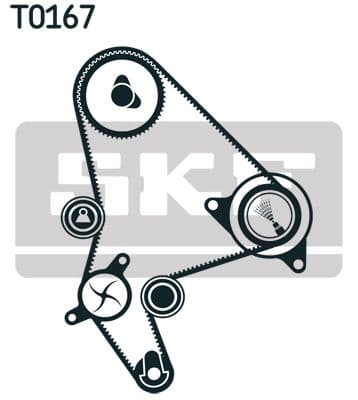Timing belt set