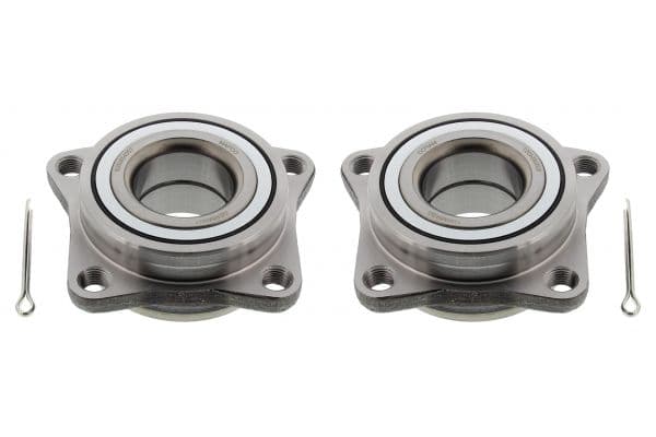 Mounting, leaf spring