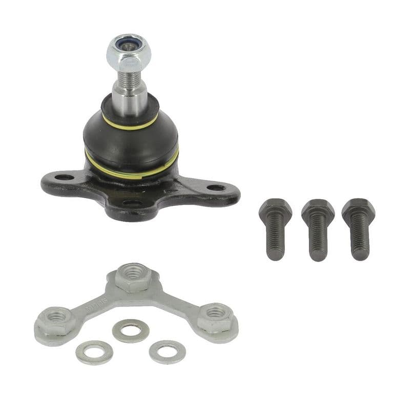 Kogelgewricht van de as Links/Rechts (bodem voor) (diameter kegel 16mm) past: SEAT AROSA  VW LUPO I, POLO, POLO III 1.0-1.9D 10.94-07.05