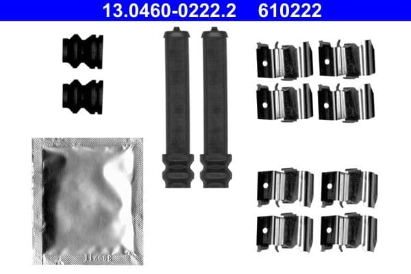 Accessory Kit, disc brake pad