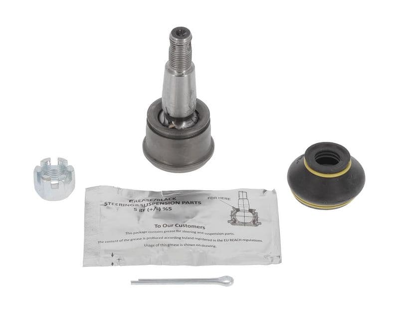 Kogelgewricht van de as Links/Rechts (bodem voor) (diameter kegel 18mm) past: HONDA CITY IV, HR-V, JAZZ II, JAZZ IV, JAZZ V 1.2-1.6 03.99-