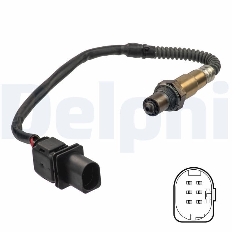 Lambda sonde (aantal draden 6, 750mm) past: AUDI A3, Q7, TT  SEAT ALTEA, ALTEA XL, LEON, TOLEDO III  SKODA OCTAVIA II  VW CADDY III, EOS, GOLF PLUS V, GOLF V, JETTA III 1.4-3.6 01.03-03.18