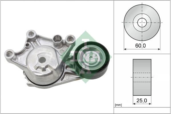 Multi-V riemspanner past: DS DS 3, DS 4, DS 5  CITROEN BERLINGO, BERLINGO MULTISPACE, C3 AIRCROSS I, C3 AIRCROSS II, C3 II, C3 III, C3 PICASSO, C4 CACTUS, C4 GRAND PICASSO II, C4 II 1.6D 04.08-