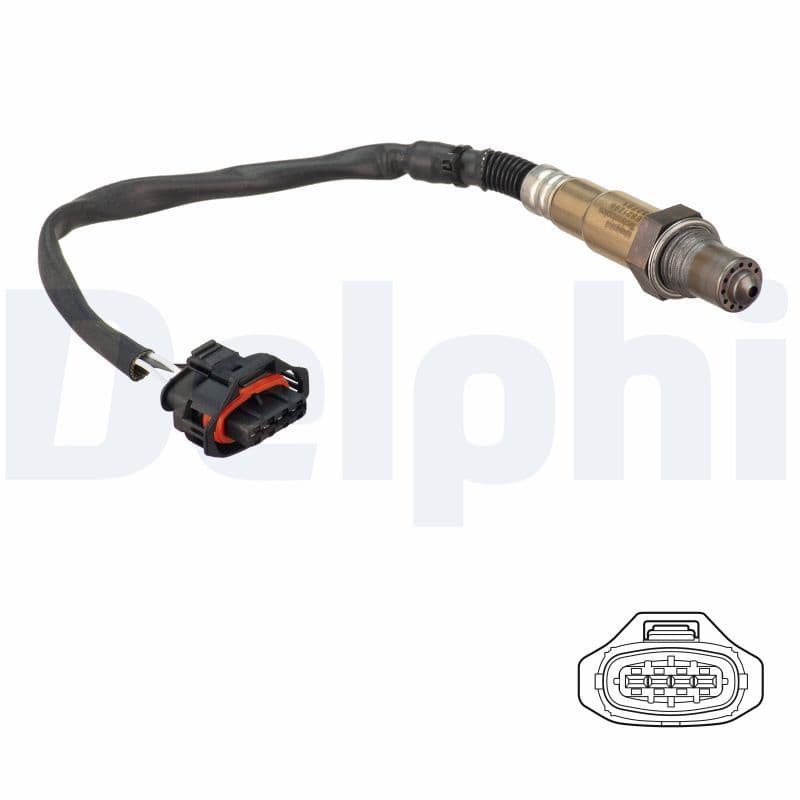 Lambda sonde (aantal draden 4, 640mm) past: OPEL ASTRA H, ASTRA H GTC, ZAFIRA B 1.6 03.04-09.12