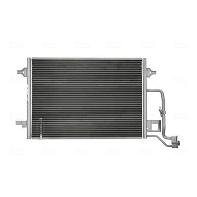 A/C condensator ((EN) additional fitting elements) past: SKODA SUPERB I  VW PASSAT B5, PASSAT B5.5 1.6-2.8 02.00-03.08