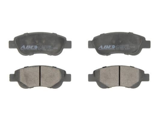Remblokken set Voor , past: CITROEN C1, C1 II  PEUGEOT 107, 108  TOYOTA AYGO, YARIS 1.0-1.4D 06.05-