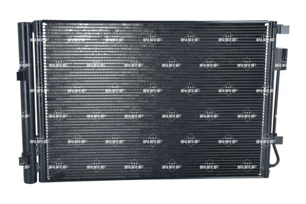 A/C condensator (met droger) past: HYUNDAI ACCENT IV, I20 I, SOLARIS, VELOSTER  KIA RIO III 1.2-1.6 11.10-