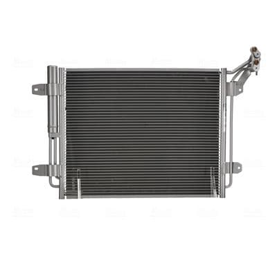 A/C condensator (met droger, (EN) additional fitting elements) past: VW TIGUAN 1.4/2.0/2.0D 09.07-07.18