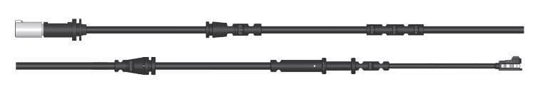 Sensor remblokslijtage Achter past: BMW 1 (F40), 2 (F45), 2 GRAN COUPE (F44), 2 GRAN TOURER (F46), 2 GRAN TOURER VAN (F46), X1 (F48), X2 (F39)  MINI (F55), (F56), (F57) 1.2-Electric 09.13-