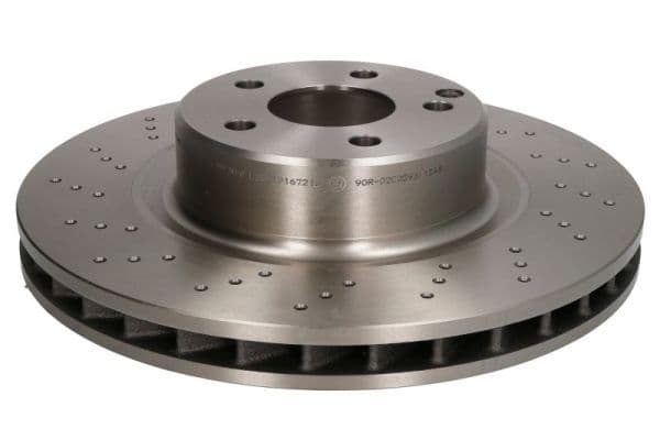 Brake disc Voor Links/Rechts past: MERCEDES C (W203), CLS (C219), S (C215), S (W220, V220) 1.8-5.5 10.98-12.10