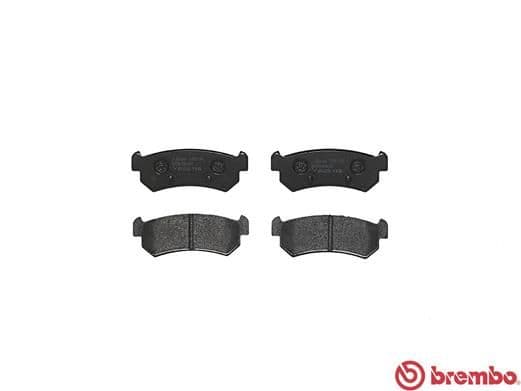 Remblokken set Achter , past: CHEVROLET LACETTI, NUBIRA  DAEWOO LACETTI, NUBIRA 1.4-2.0D 05.97-