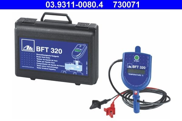 Brake fluid tester, toepassing: brake fluid ATE BFT 320