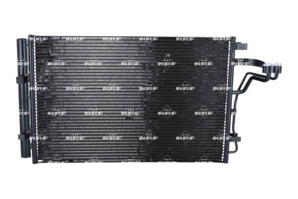 A/C condensator (met droger) past: KIA SOUL II 1.6/2.0 02.14-12.18