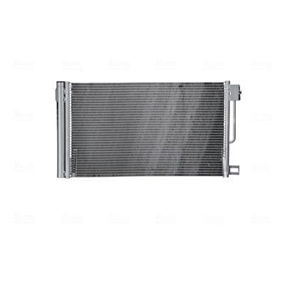 A/C condensator (met droger, (EN) additional fitting elements) past: ALFA ROMEO 4C, 4C SPIDER, GIULIETTA  CITROEN NEMO  FIAT FIORINO, GRANDE PUNTO, PUNTO, PUNTO EVO, QUBO  OPEL ADAM 1.0-1.8 06.05-
