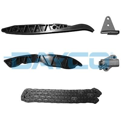 Timingset (ketting + elementen) past: HYUNDAI H-1, H-1 / STAREX, H-1 CARGO, H-1 TRAVEL, H100, H350  KIA SORENTO I 2.5D 08.02-