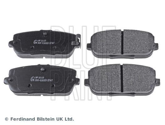 Remblokken set Achter , past: ABARTH 124 SPIDER  FIAT 124 SPIDER  MAZDA MX-5 III, MX-5 IV, MX-5 RF TARGA 1.4-2.0 03.05-