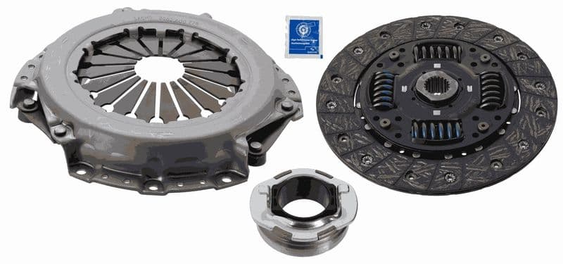 Koppelingskit met lager (215mm) past: HYUNDAI I30  KIA CEE'D, CEED, RIO IV, VENGA 1.4/1.6 12.06-