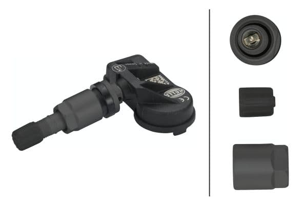 TPMS wiel luchtsensor, universeel programmeerbaar, 433 MHz (vereist programmering)