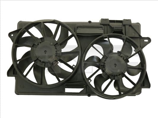 Radiatorventilator (met huisvesting) past: FORD USA MUSTANG 2.3 12.14-