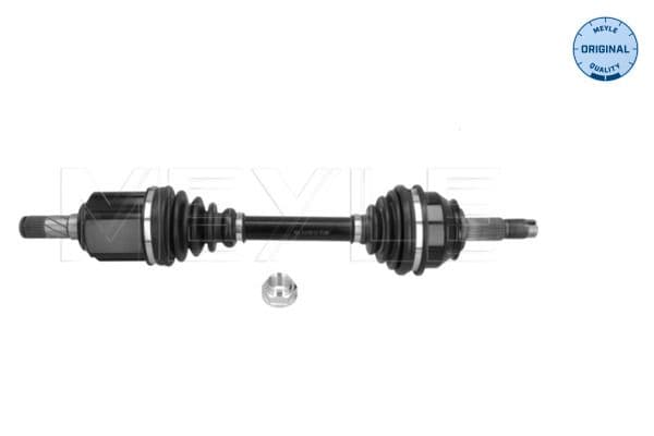 As van de aandrijfas Voor Links 595mm past: FIAT DOBLO, DOBLO CARGO 1.4-2.0D 01.10-