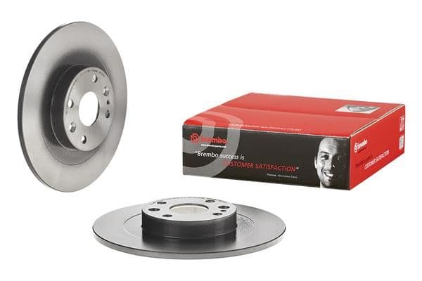 Brake disc Achter Links/Rechts past: MAZDA MX-5 II 1.6/1.8 05.98-10.05