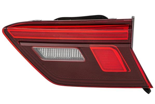 Achterlicht Rechts (binnen/bovenste deel, LED, kleur van het glas red, achteruitrijlicht) past: VW TIGUAN II 01.16-12.19