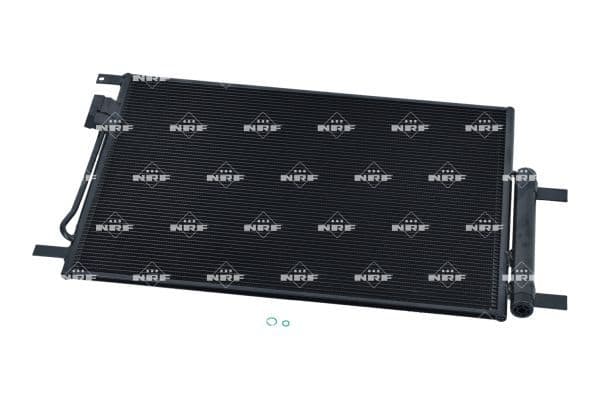 A/C condensator (met droger) past: JEEP COMPASS, RENEGADE 1.6D/2.0D 07.14-