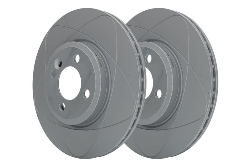 Brake disc, 1pcs, ATE PowerDisc, Geventileerd, Cut, Voor   Links/Rechts, buitendiameter 294 mm, dikte 22 mm, past: MINI (R50, R53), (R52), (R56), (R57), (R58), (R59) 1.6 06.01-06.15